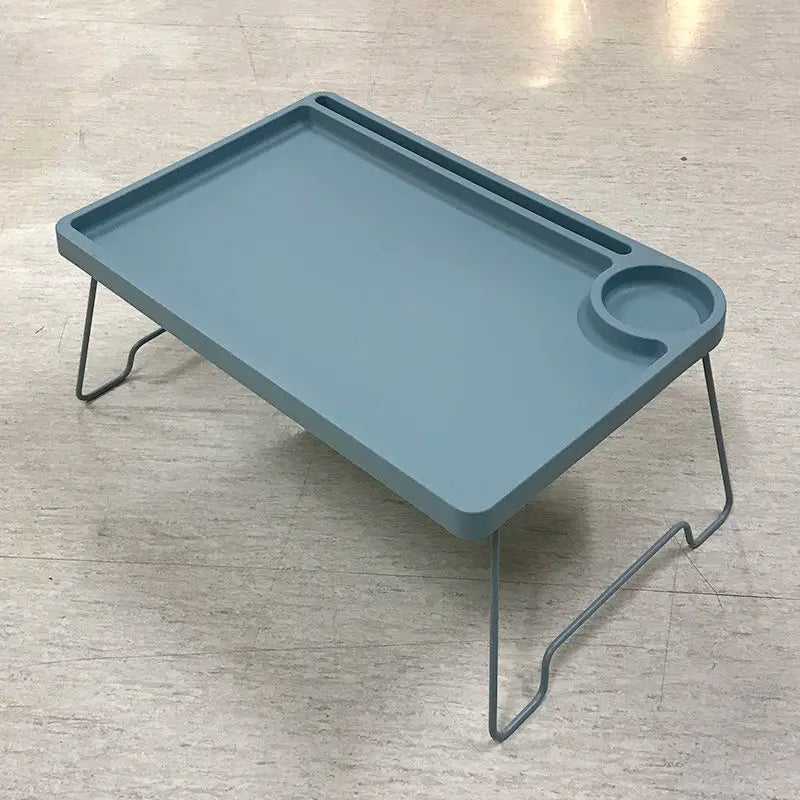 Desk Folding Dormitory Bed Desk Computer Holder Lazy Person Study Removable Table Durable and Convenient