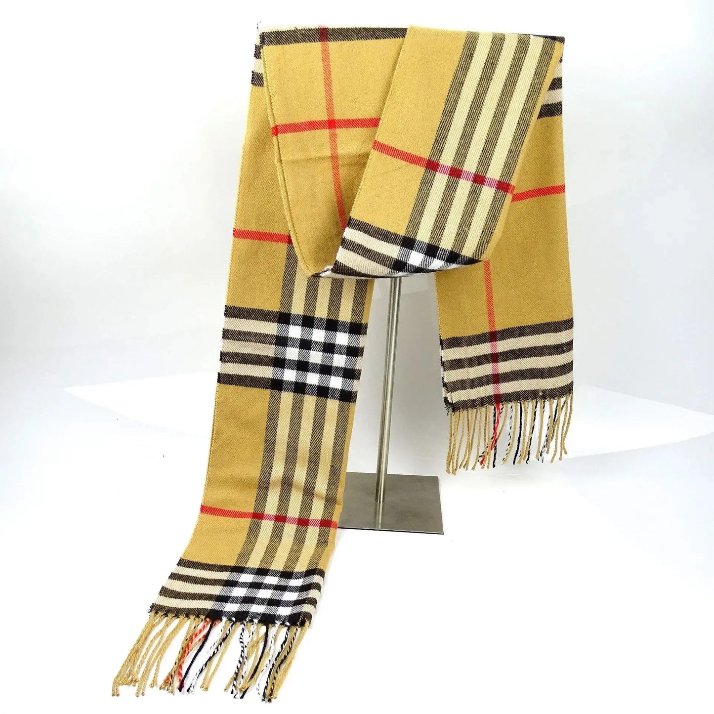 Cashmere Warm Scarf for Women Design Winter Men Shawl Wrap 2025 Plaid Female