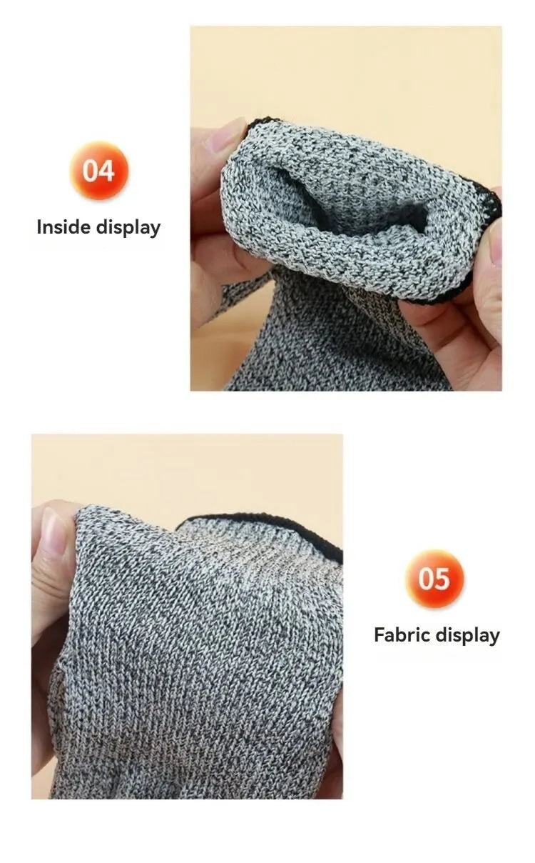 A Pair of Anti-cutting Gloves Glass Factory Kitchen Fishing Special Glass Anti-scratch Anti-knife Cut Anti-stabbing Gloves