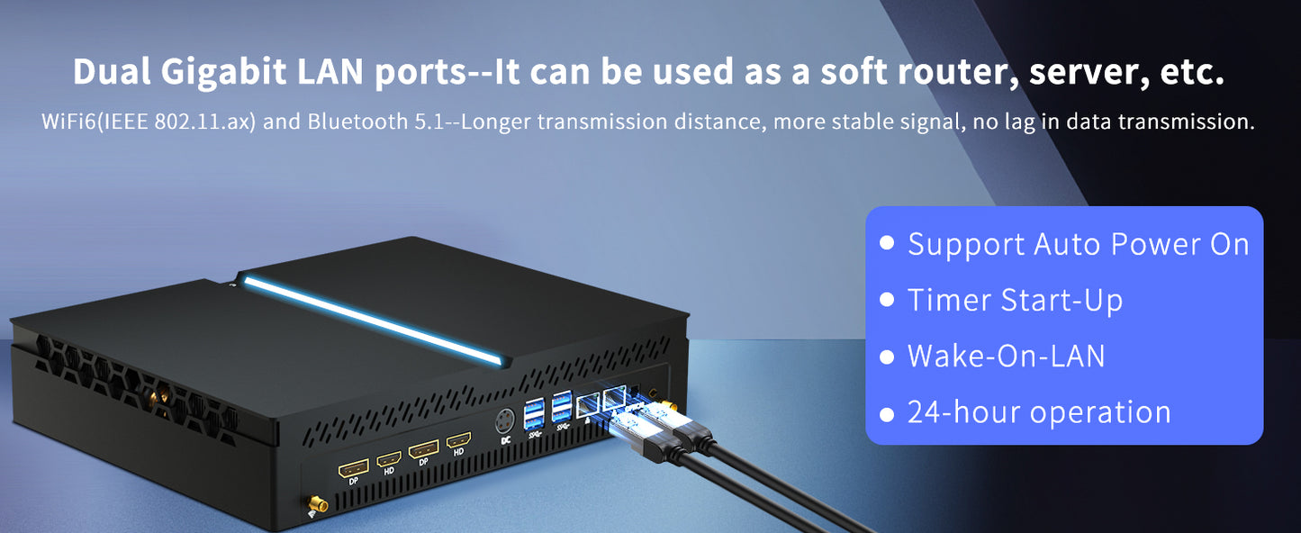 Mini Gaming PC 12th Gen Core I9 12900F RTX 3060  Graphics PCIE4.0 SSD Windows 11 WiFi6 Mini PC Desktop 8K 4-screen