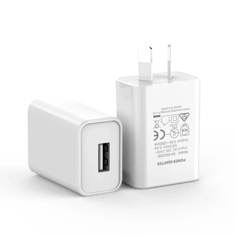 Australian Adapter 5V 1A 2A Fast Charging SAA Plug Mini USB Travel  Wall Charger  SAA Certified For Xiaomi huawei Phone Charge