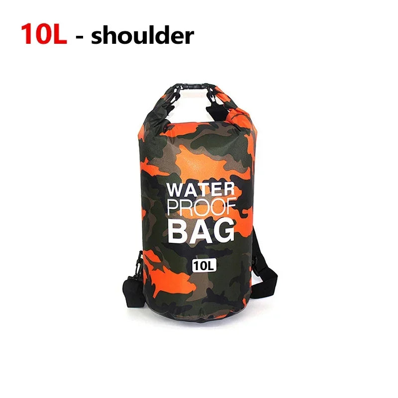 10L 20L Dry Bag Waterproof Storage Pack Pouch For Swimming Trekking Rafting Boating Kayaking Rafting Drybags Backpack XD117Y