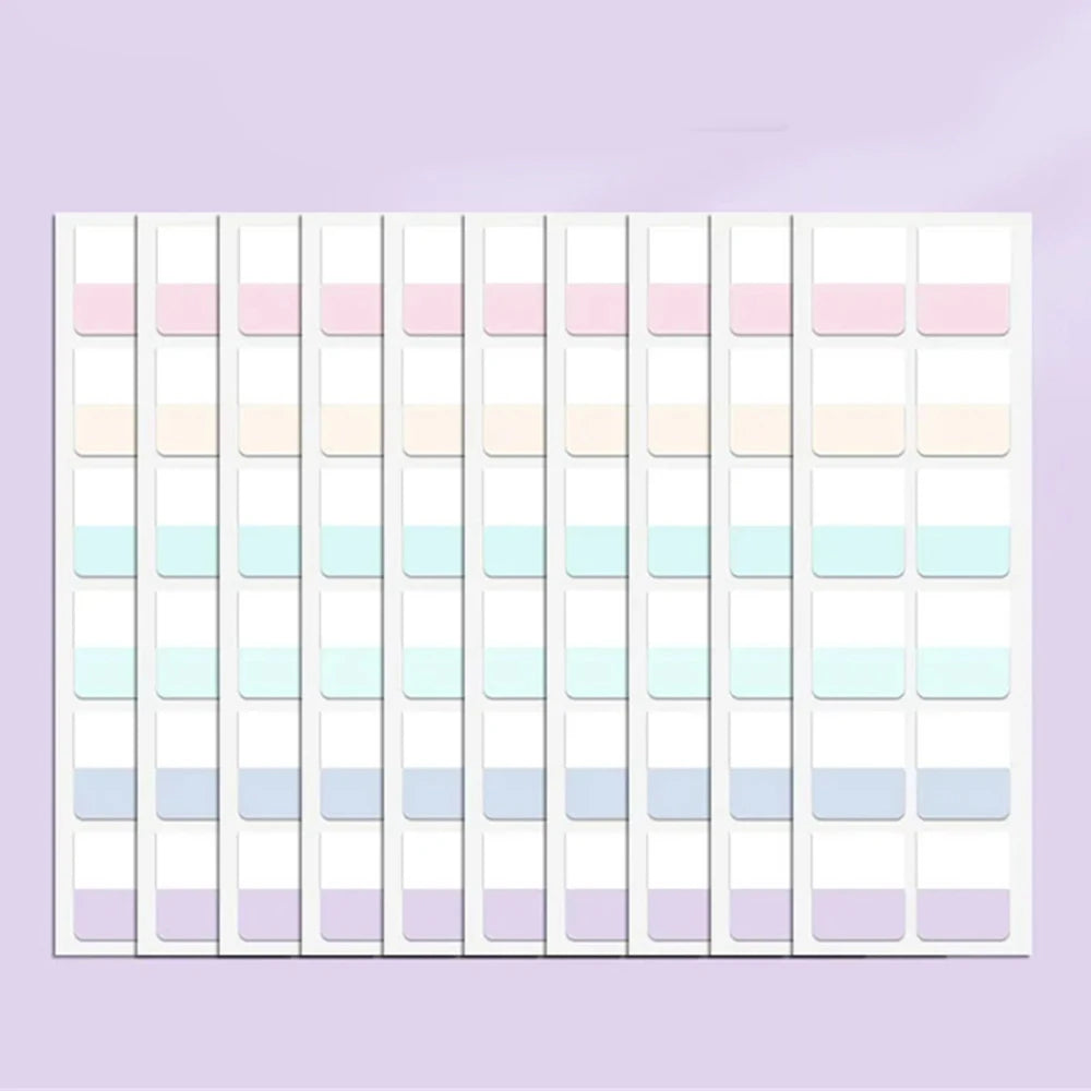 120pcs Colorful Classified Writing Index Stickers - Easy Organization, Reusable, Waterproof, and Removable - Perfect for Bookmar