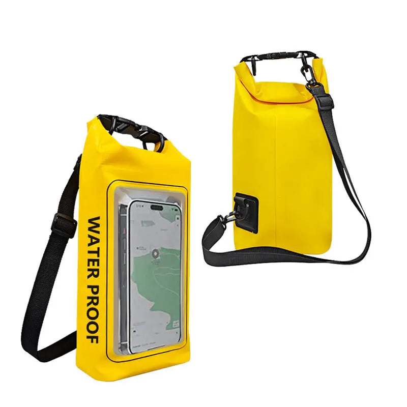 2L Dry Bag Touch Screen Waterproof Bags For Trekking Drifting Rafting Surfing kayak Outdoor Sports Bags Camping Equipment XA394Q