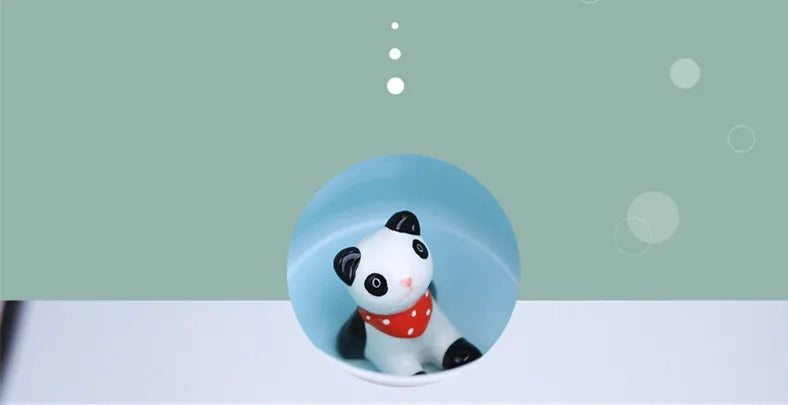 New Creative 3D Animal Ceramic Mug Mug Coffee Cup Cute Cartoon Christmas Mug Mug
