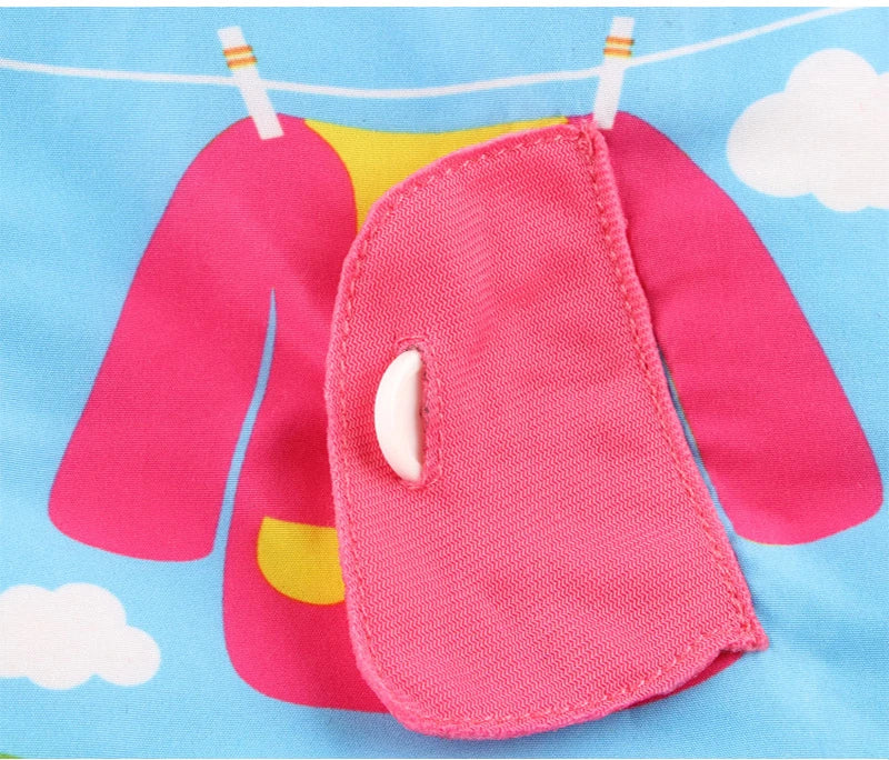 Baby Toy Soft 3D Cloth Book First Book Montessori Infant Early color Cognitive Educational Toys Learning Basic Life Skills Toys