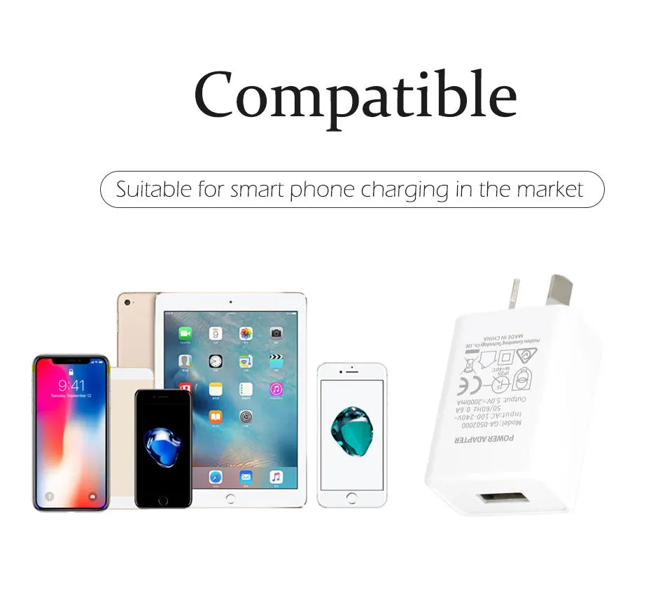 AU Adapter Travel Wall Converter Socket Australia New Zealand Argentina Power Plug usb Charger For Mobile Phone  5V1A 5V2A