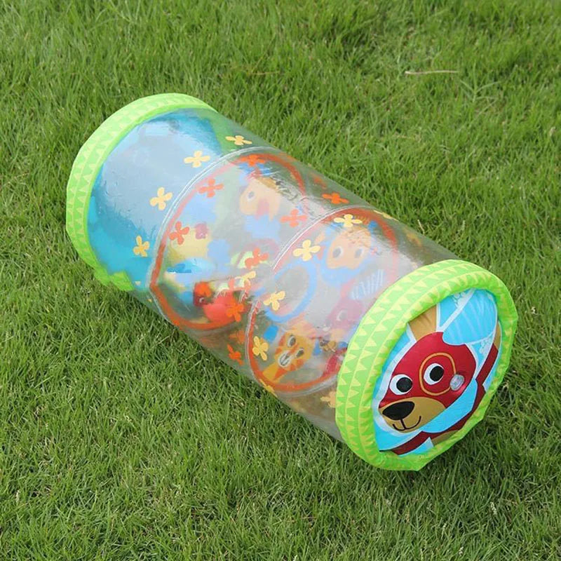 Crawling Learning Roller With Bells Toddler Standing Early Educational Toys Lnflatable Toy Infants Roller PVC Baby Fidget Toys