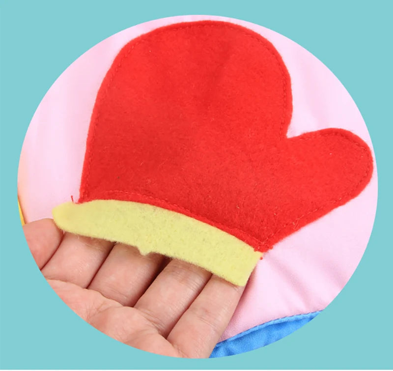 Baby Toy Soft 3D Cloth Book First Book Montessori Infant Early color Cognitive Educational Toys Learning Basic Life Skills Toys
