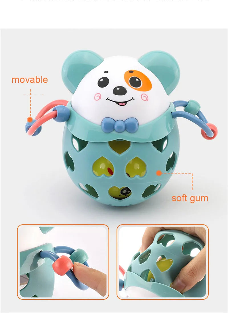 Baby Rattles Toys 0 12 Months Baby Games Teether Sensory Newborn Toy Educational Development Toys For Babies 1 2 Year Old