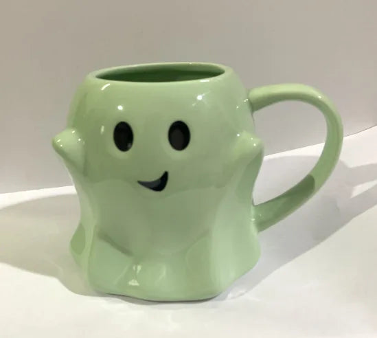 ceramic halloween ghost mug cup