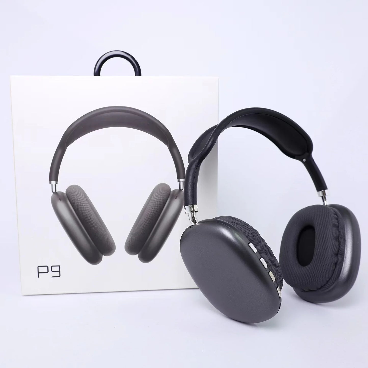 P9 Wireless Bluetooth Earphones Headphones Outdoor Sports Headset 5.1 With Charging Bin Display Touch Control Earbuds for Muisc