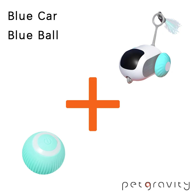 Pet Gravity Cat Smart Interactive Car Toy Dropshipping Automatic Moving Remote Mouse Indoor Kitty Ball Toys Controlled