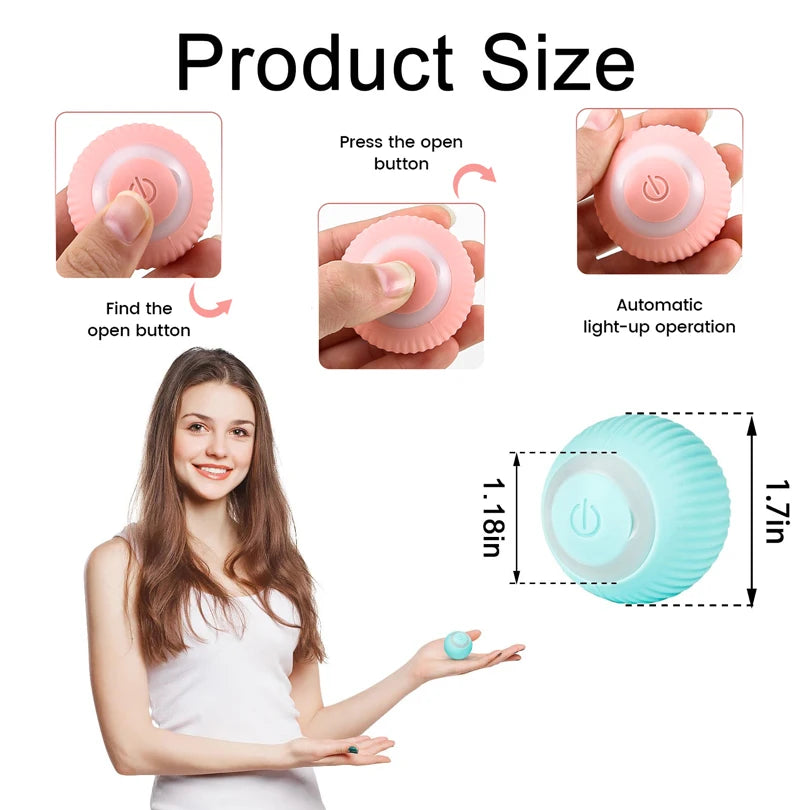 Pet Gravity Cat Smart Interactive Car Toy Dropshipping Automatic Moving Remote Mouse Indoor Kitty Ball Toys Controlled