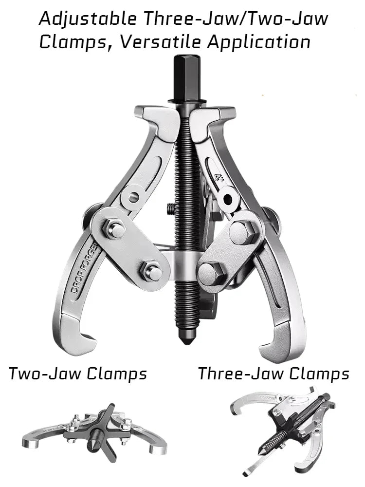 1PCS 8inch Gear Puller 3 Jaw Puller for Bearing Disassembly Rama Professional Universal Bear Disassembly Artifact Hand Tool