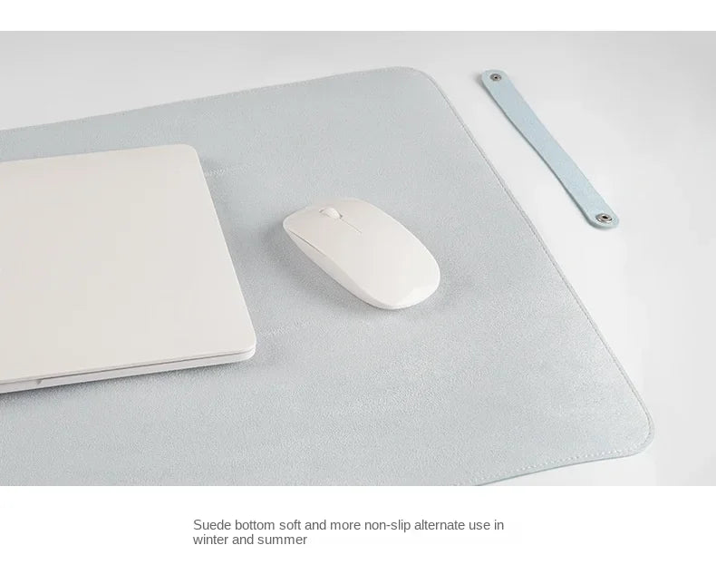 1 Pcs Large Size 600*300mm Office Desk Protector Mat PU Leather Waterproof Mouse Pad Desktop Keyboard Desk Pad Gaming Mousepad