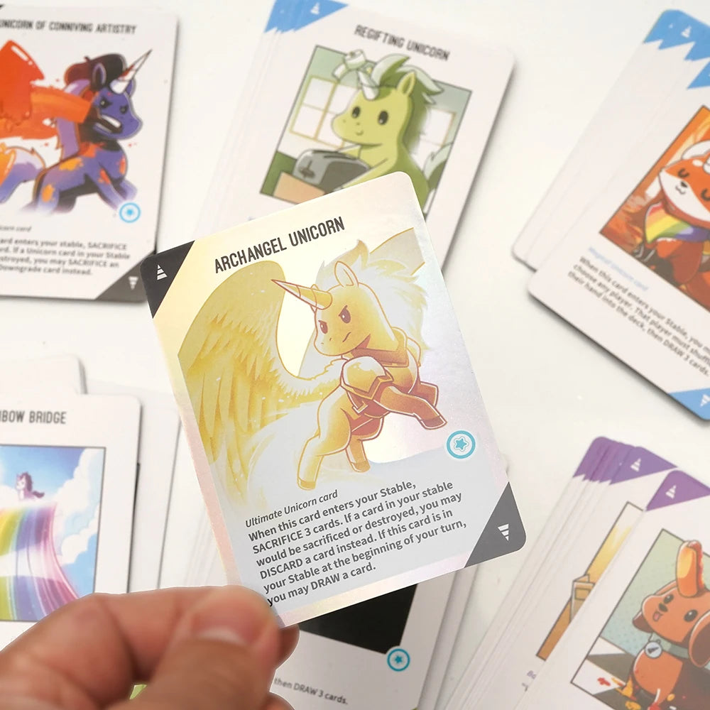 Unstable Unicorns Board English Family Party Expansion Basic Version Of Classic Board Games Control and Chaos Base Game