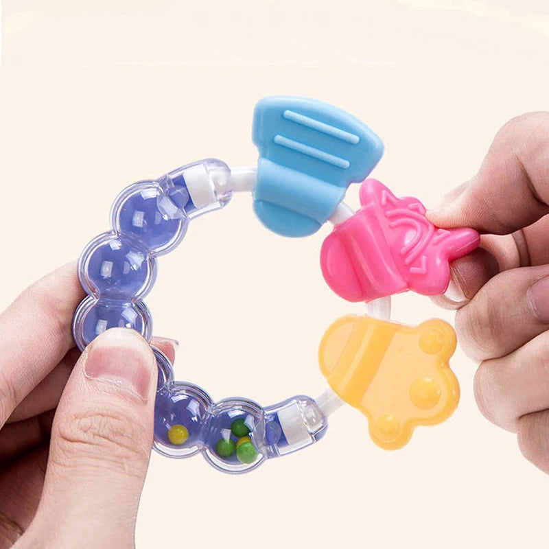 Baby Rattles Toys 0 12 Months Baby Games Teether Sensory Newborn Toy Educational Development Toys For Babies 1 2 Year Old