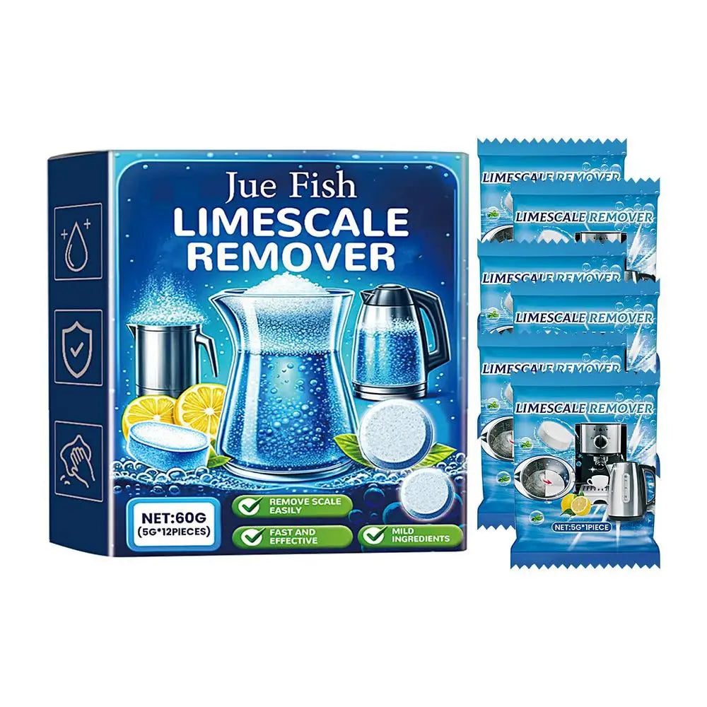 Coffee Machine Cleaning Tablets 12 Tablets Coffee Machine Descaler Solution Cleaner Clean Tablet Coffee Maker Pot Descaling