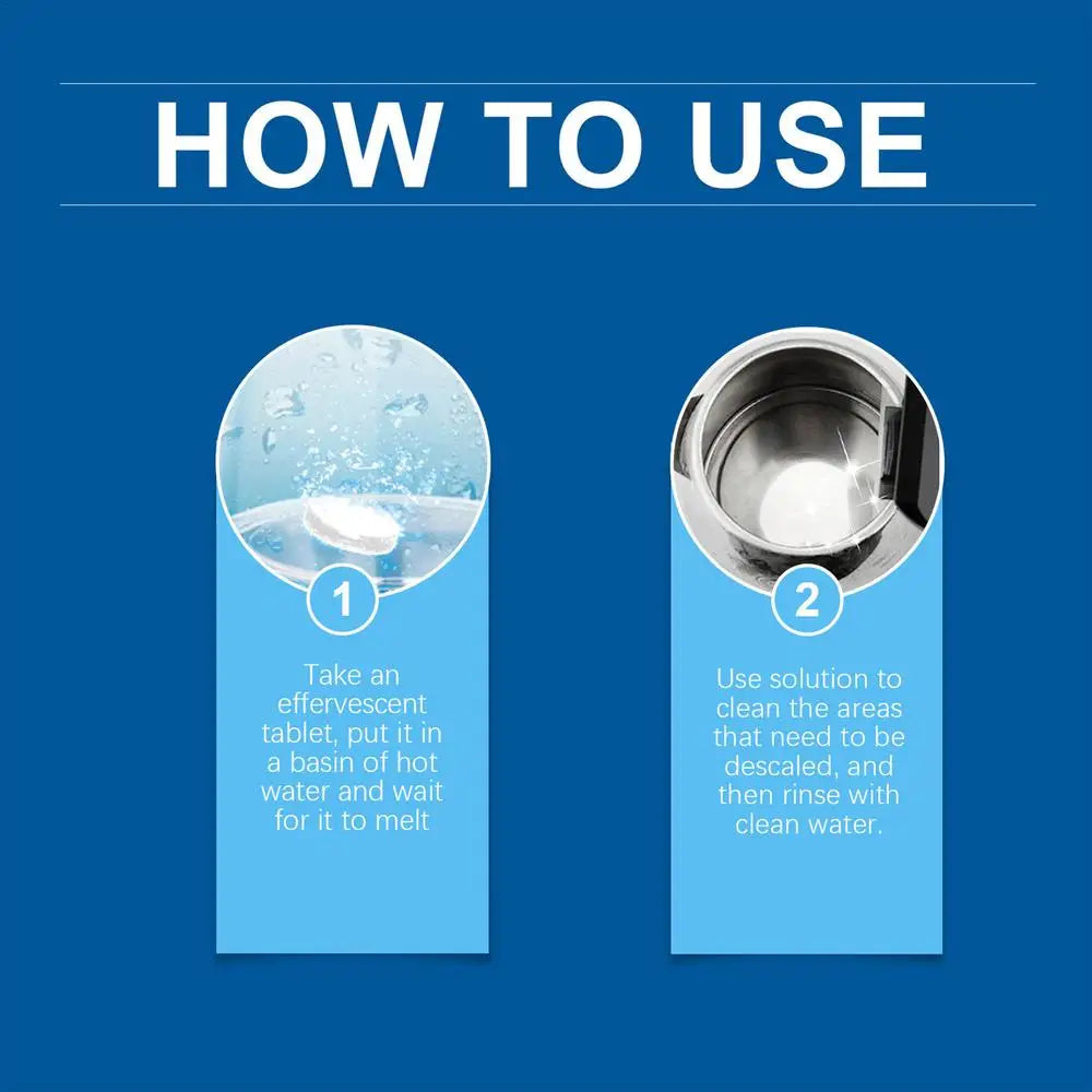 Coffee Machine Cleaning Tablets 12 Tablets Coffee Machine Descaler Solution Cleaner Clean Tablet Coffee Maker Pot Descaling