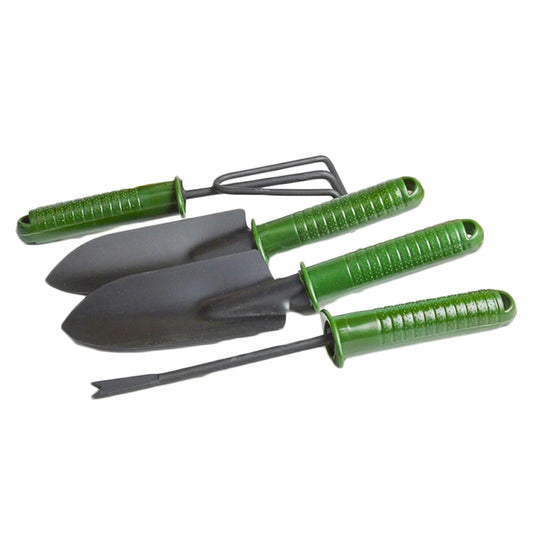 4PCS/SET Gardening Tools Set Kids Mini Gardening Shovel Small Garden Plants Rake and Hand Trowel