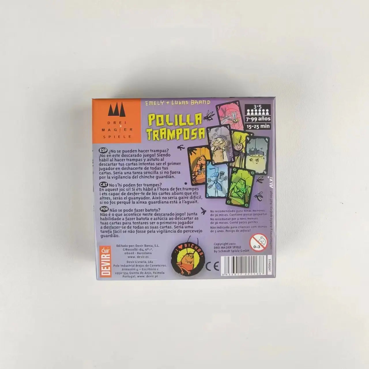 Polilla Tramposa Board Games For Family Party Games Cheating Moth Spanish Card Game For Adults Children Juegos De Mesa Español