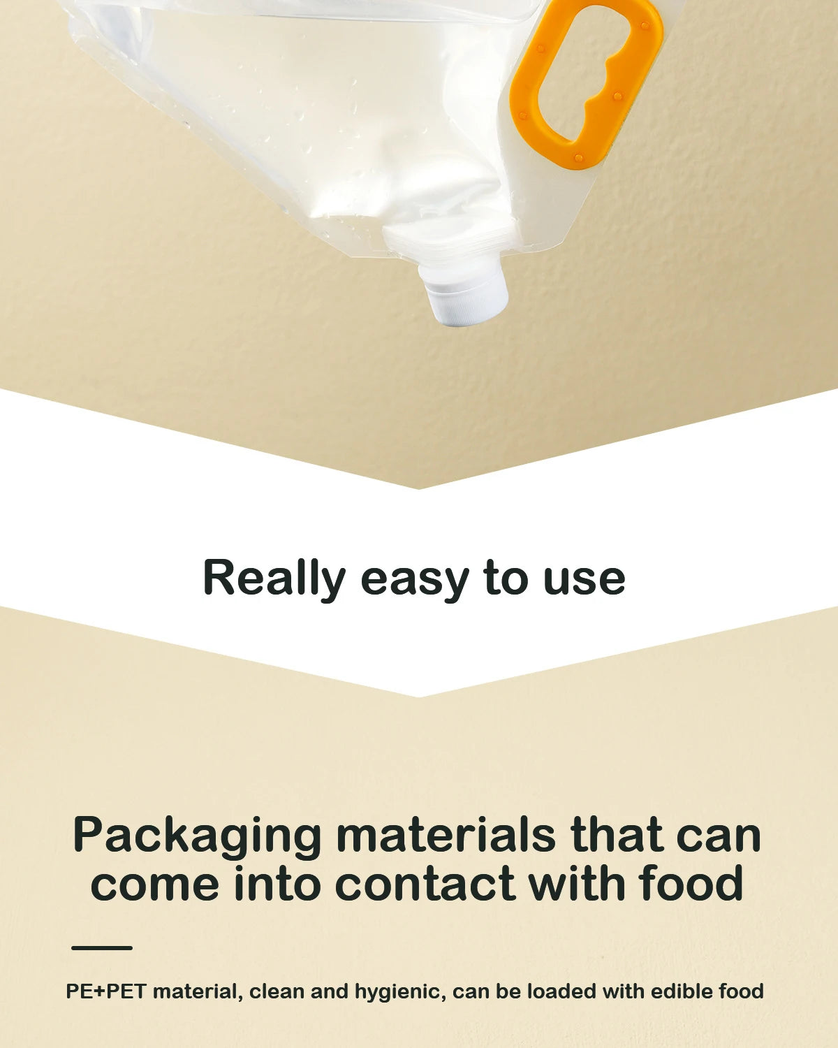 5pcs Grains Sealed Bag Kitchen Insect Proof Moisture Proof Fresh Keeping Storage Bag Recyclable  Transparent Grain Storage Bags