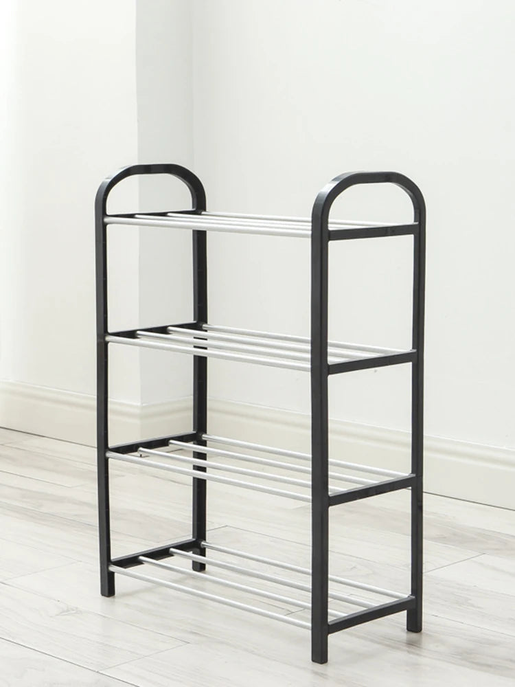 4 Floor Assembly Creative Home Shoe Rack Dormitory Door Storage Rack Storage Shoe Cabinet Components Home Supplies