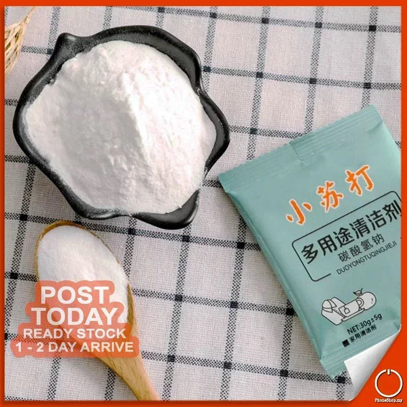 Baking Soda Powder Multipurpose Kitchen Cleaner Decontamination Cleaning Detergent Pencuci Dapur