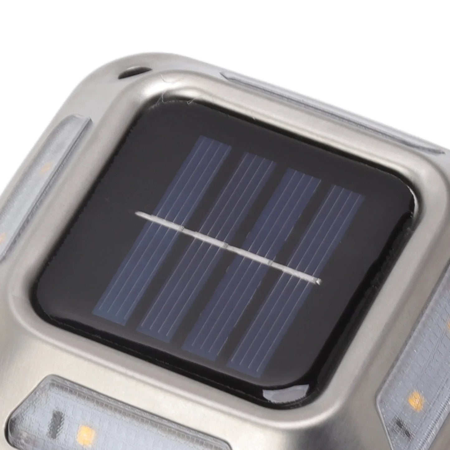 8 LEDs Solar Ground Light Solar Light Waterproof Warm Light Solar Garden Lamp Outdoor Courtyards Driveway Marker Light