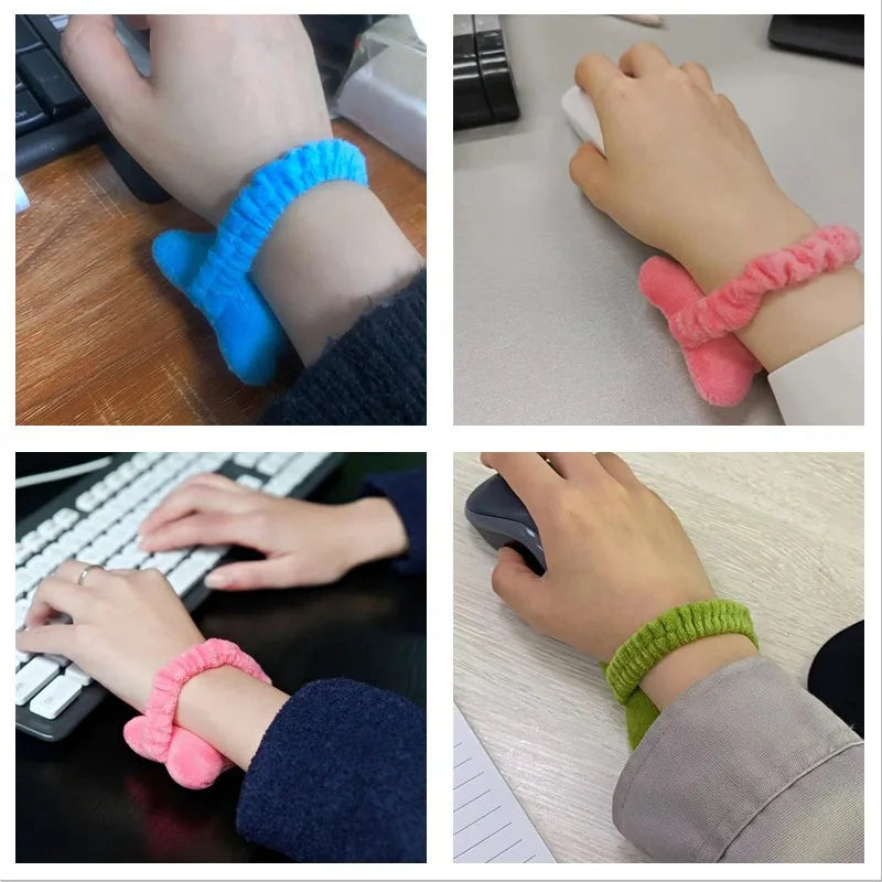 Mini Office Worker Multi-purpose Wrist Pad Mouse Wrist Guards Mouse Wrist Soft and Freely Moveable Wrist Hand Protect Pillow