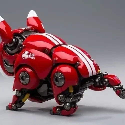 Hwj Rambler Transformation bouledogue mécanique Robot chien figurine jouets mobiles métallique à mode Science-Fiction ornement