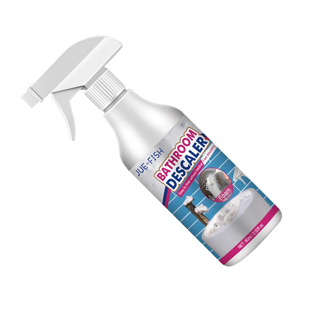 Stubborn Stains Cleaner Quickly Remove Bathroom Foam Cleaner Spray Descaling Cleaning Agent for Glass Wash Basin Stainless Steel