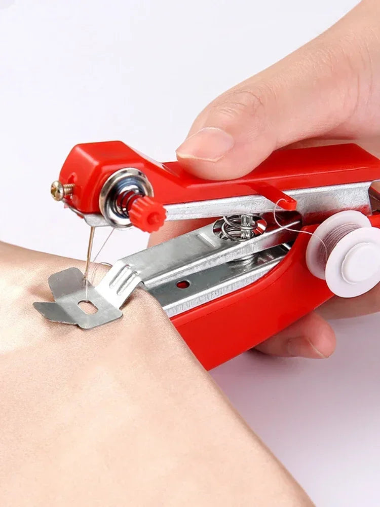 Manual Sewing Machine Portable Mini Cordless Stitch Machines Useful For DIY Household Clothes Leather Handheld Tools Accessories