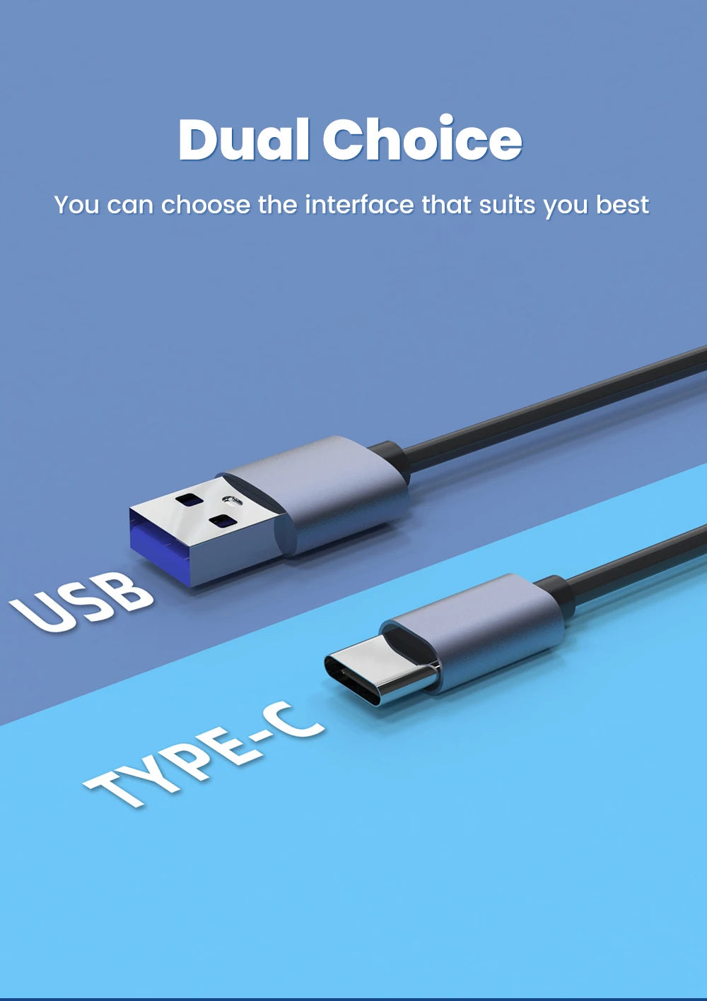 6 in 1 USB2.0 Multifunctional Reader SD/TF/XD/CF/M2 Memory Card Adapter Suitable For Cameras Computers High-speed Data Transfer