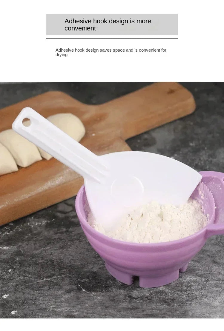 DIY Soft-scratch Boards Chocolate Baking Shovel Cake Cutting Knife Plastic Scraper Butter Dough Cutter Baking Kitchen Tools