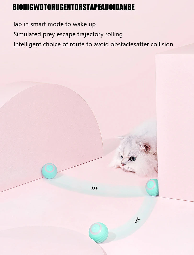 Pet Gravity Cat Smart Interactive Car Toy Dropshipping Automatic Moving Remote Mouse Indoor Kitty Ball Toys Controlled