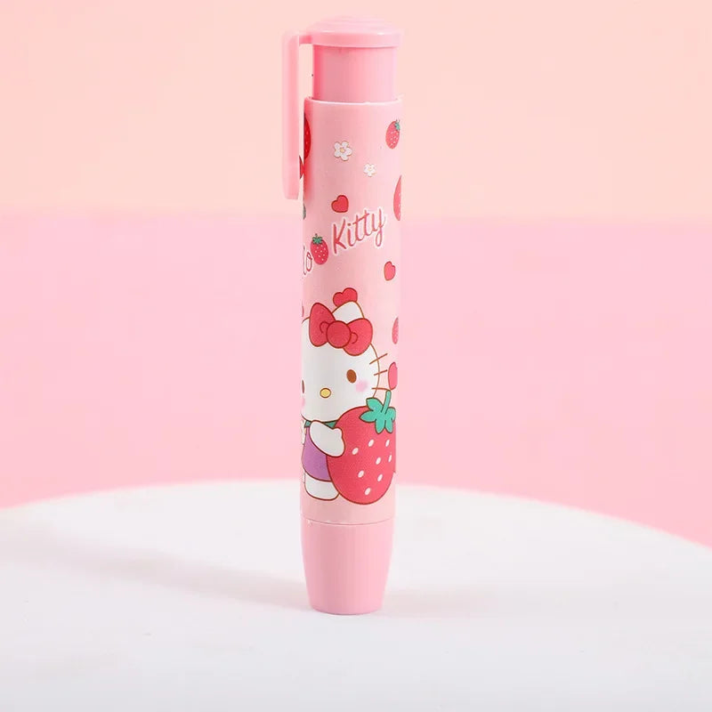 Creative Press Eraser Anime Kuromi Melody Cinnamoroll Cartoon Kawaii Stationery Gift Office School Supplies