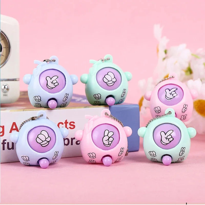 12/24 Pcs Fun Guessing Egg Game with Key Chain Kids Birthday Party Favors Christmas Wedding Gifts Guests Reward Pinata Fillers