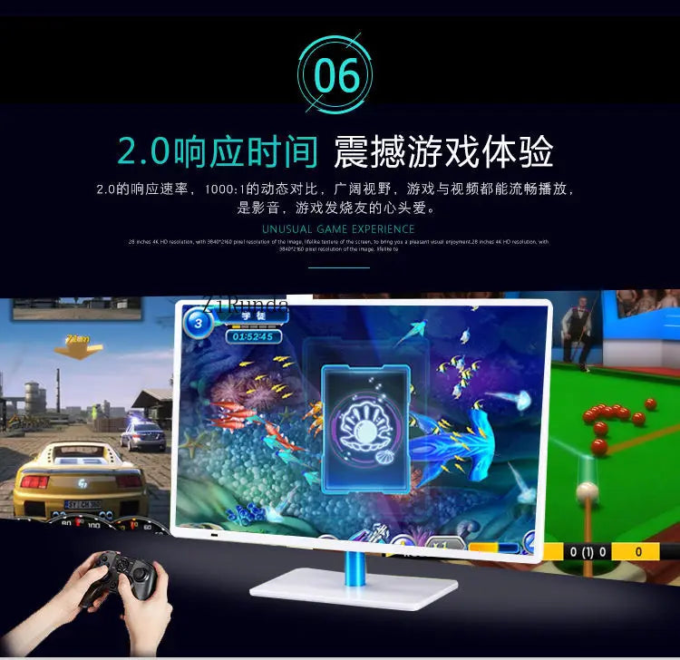 *New high definition 19 inch computer monitor 17/22/24//27 inch desktop HDMI LCD borderless monitor screen