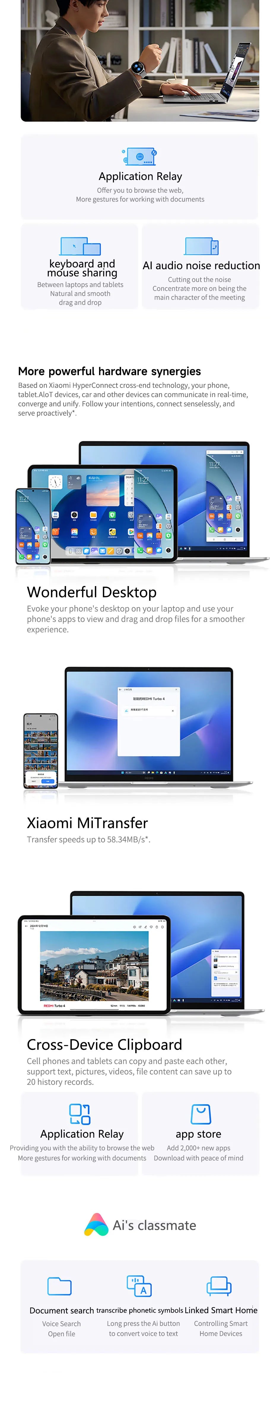 2025 Xiaomi REDMI Book 14 Laptop 14 Inch FHD 60Hz Screen Notebook i5-13420H 16GB 512GB Netbook Computer With Intel UHD Graphics