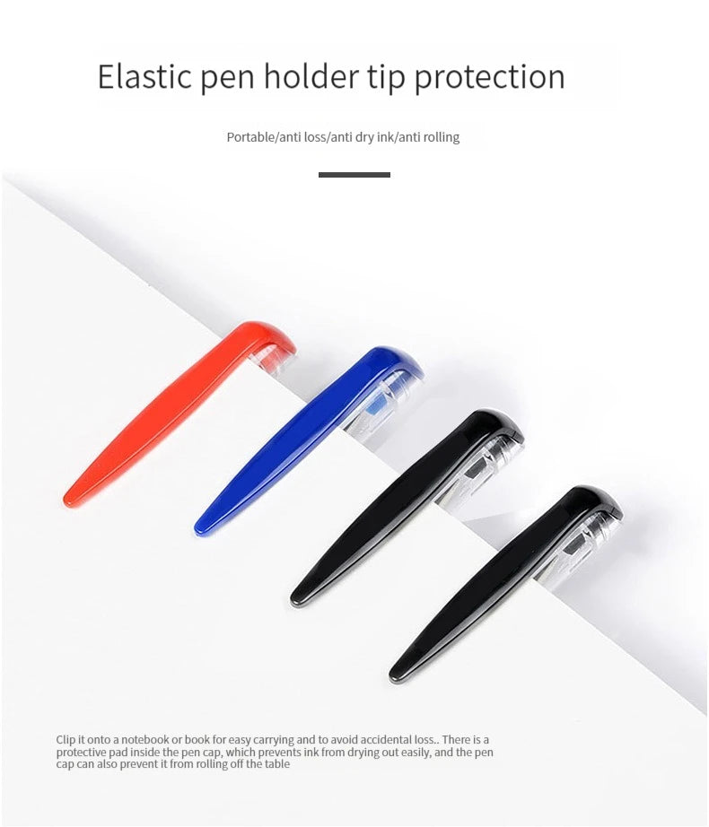 7/35 PCS Gel Pen Set School Supplies Black Blue Red Ink Color Ballpoint Pen Kawaii Pen Writing Tool School Office Stationery
