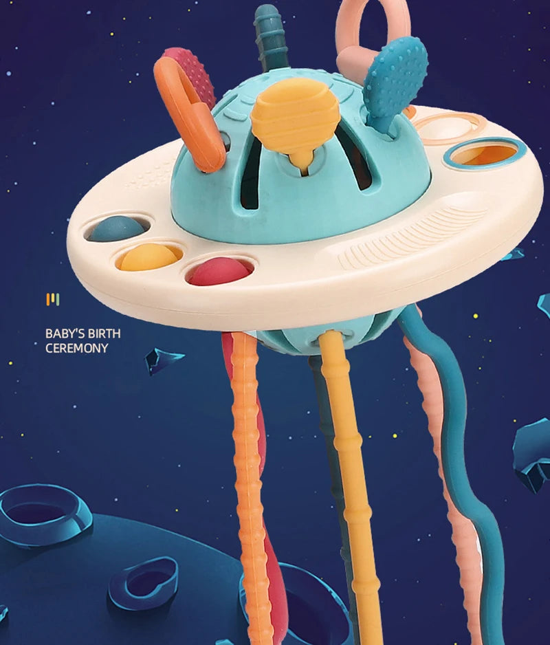 Suction Cup Spinner High Chair Baby Toys 6 12 Months Rotating Rattle Sensory Toys for Babies Educational Games Toy 1 2 3 Years
