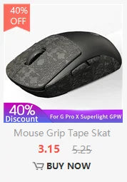 Anti-slip Handmade Mouse Sticker For Logitech G502 Hero Wireless Skin Sticker Side Sweat Pad G502 PC Gamer DIY Without Mouse