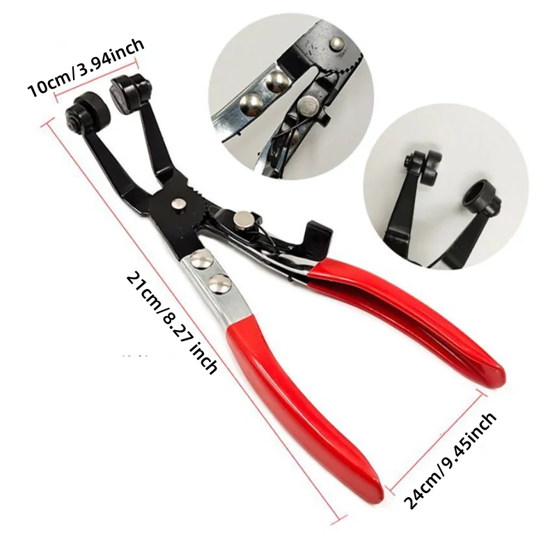 Clamp Puller Locking Car Hose Clamps Pliers Water Pipe Hose Flat Band Ring Type Tool for Garden Auto Removal Tools