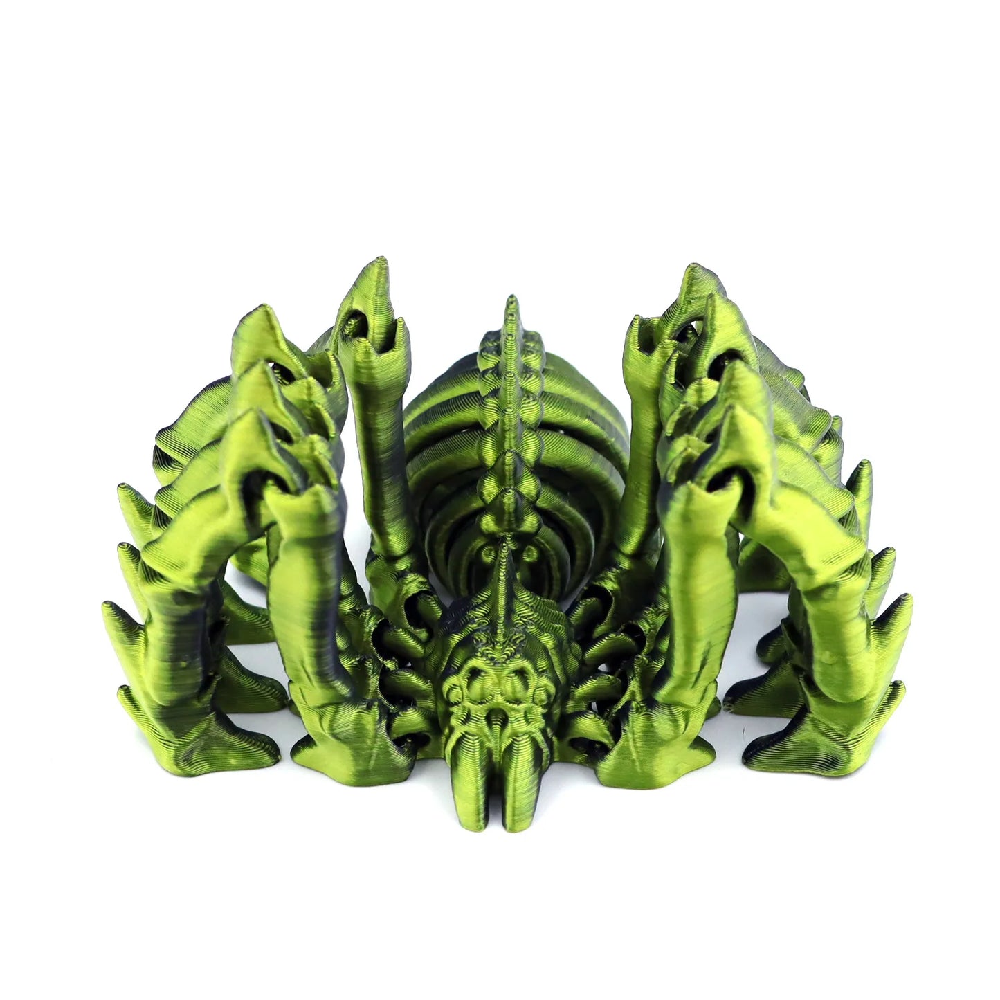 3D Printed Retractable Spider Movable Joint Fidget Toy Rotatable Articulated Office Desktop Ornament Adults Kid Toy Crafts Gift