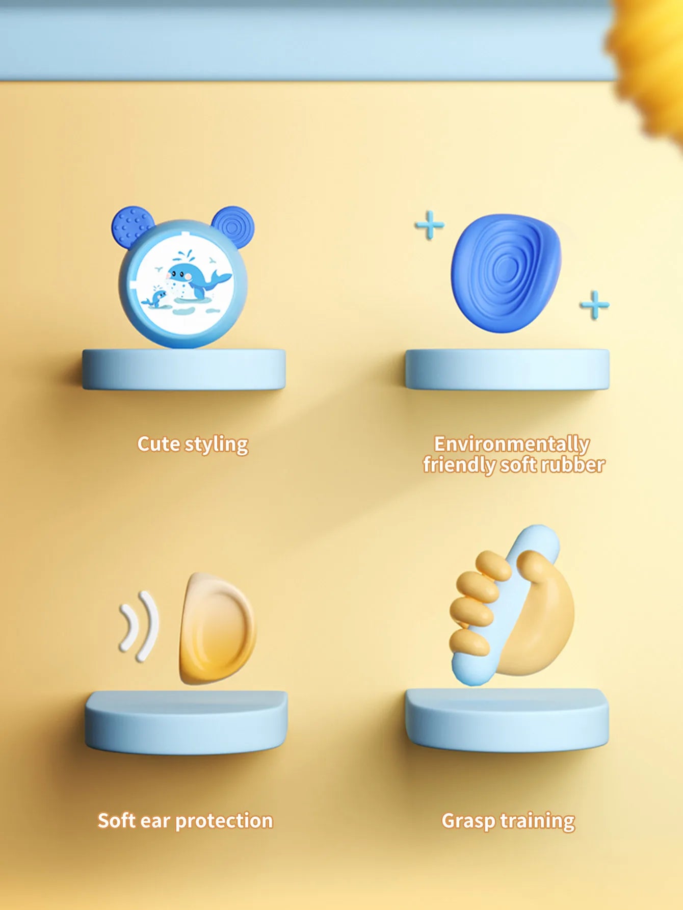 Baby Music Flashing Rattle Toys Rabbit Teether Hand Bells Mobile Infant Stop Weep Tear Rattles Newborn Early Educational Toy 18M