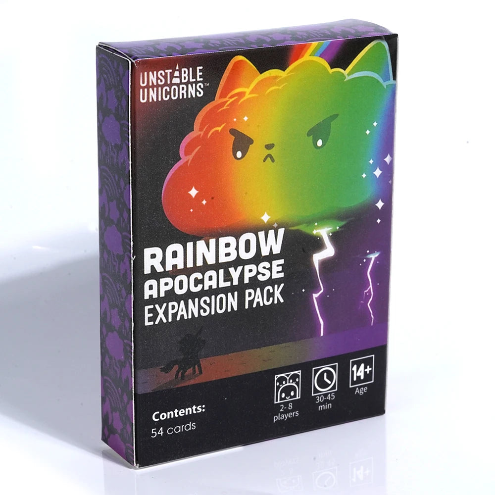 Unstable Unicorns Board English Family Party Expansion Basic Version Of Classic Board Games Control and Chaos Base Game