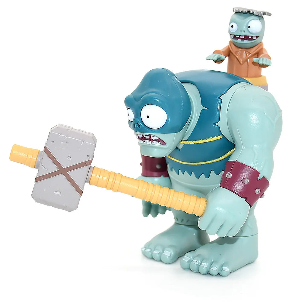 Plants vs Zombies Action Figure Gargantuar Dr. Zombie Conehead Football Bucket Yeti Figures Birthday Gifts Children Toy For Boys