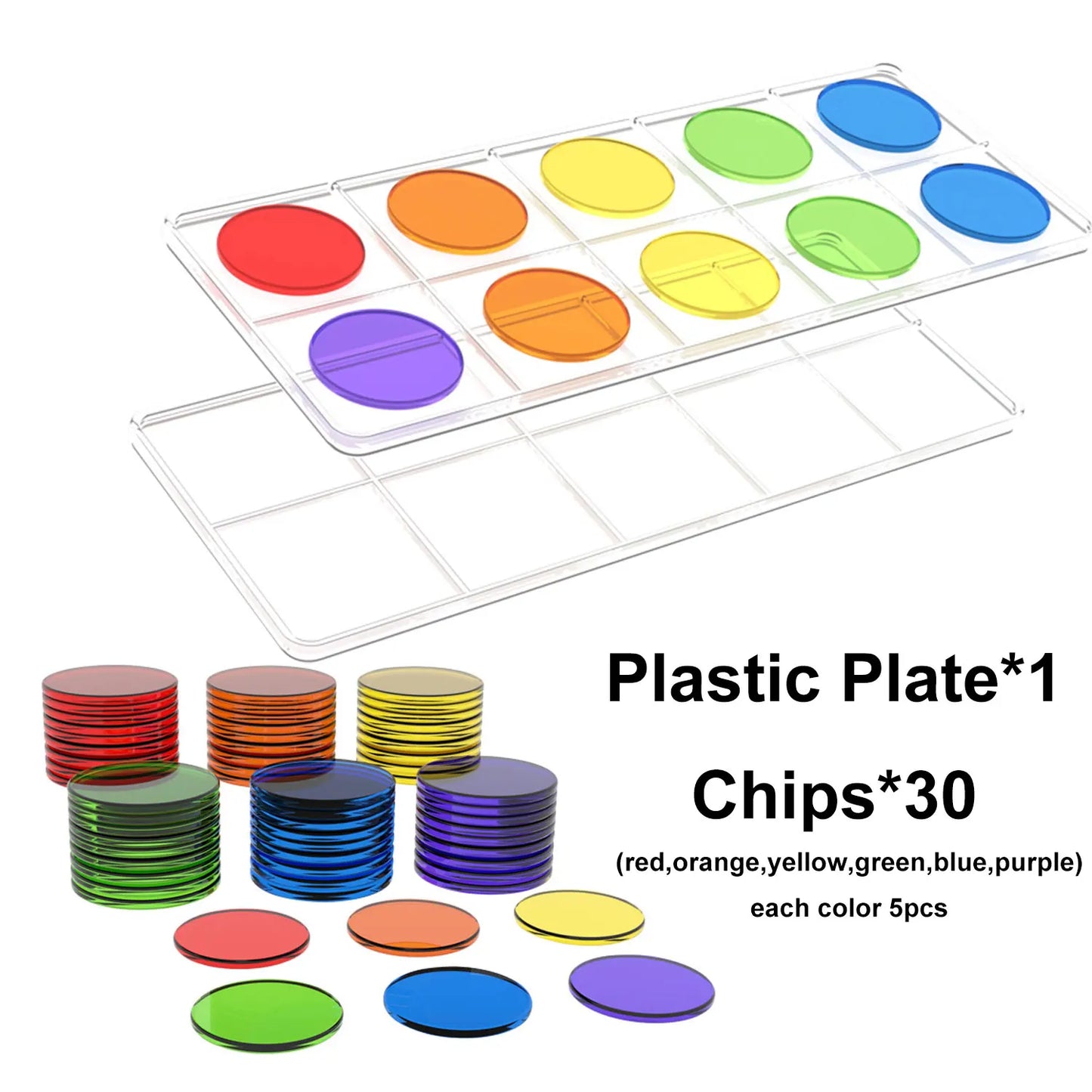 Montessori Math Toys Light Table Counting Material Transparent Number For Kids 3 Years Educational Teaching Resources